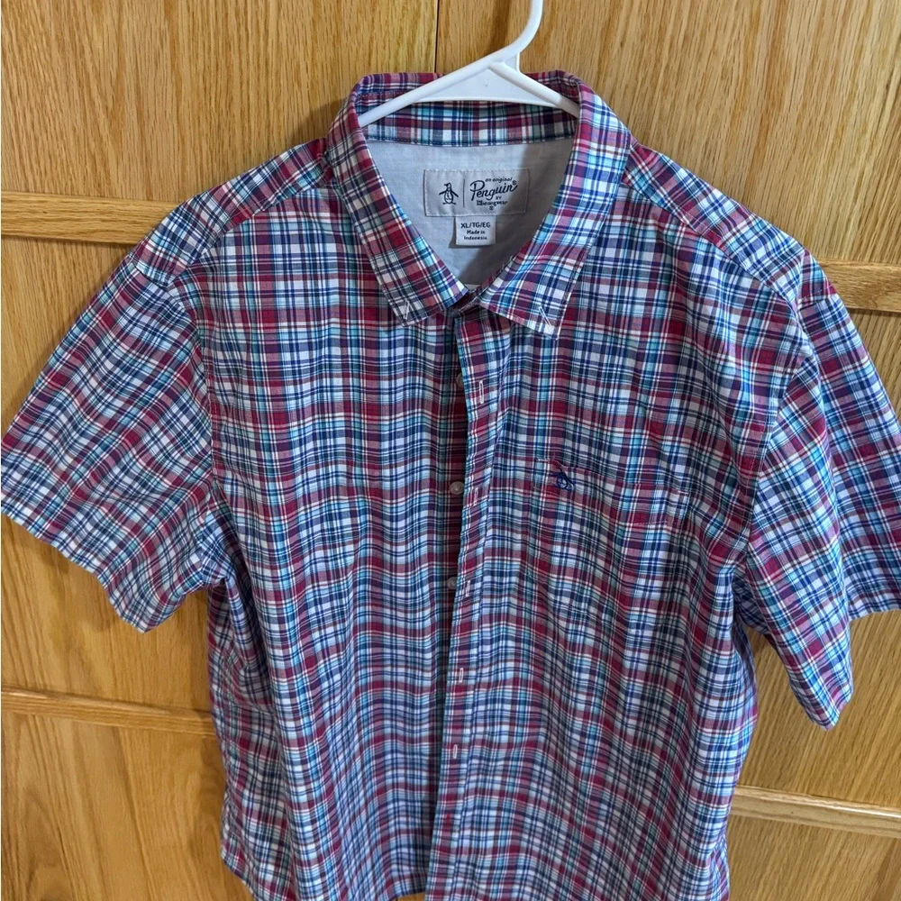Penguin Button Up - Picture 1 of 4